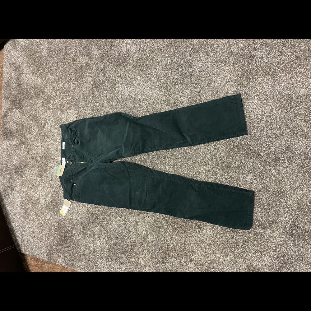 Emerald Green Corduroys